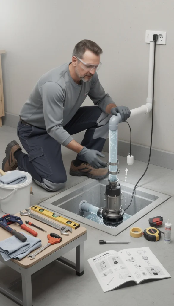 pompe de relevage Brico Dépôt